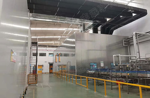 食品加工廠廠房潔凈區(qū)-志遠凈化工程