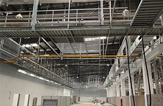 7月1日，志遠凈化工程項目傳回的河安陽某食品加工廠凈化工程工地施工進度